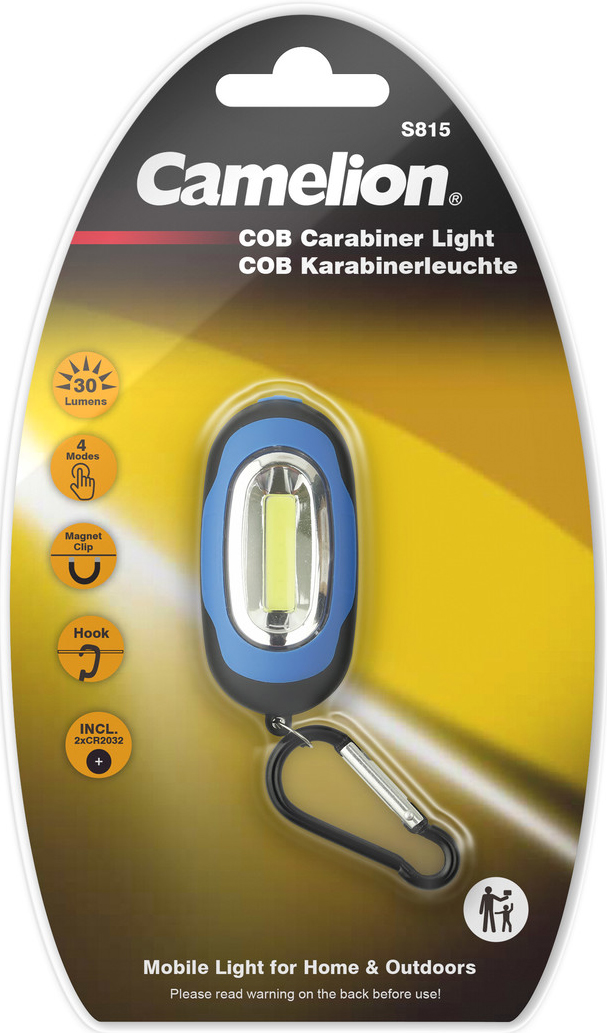 CAMELION S815 ΜΠΡΕΛΟΚ ΦΑΚΟΣ ΜΕ COB LED 30LM
