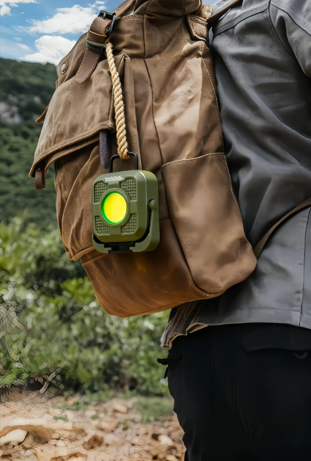 INVICTUS G300 ΜΙΝΙ ΕΠΑΝΑΦΟΡΤΙΖΟΜΕΝΟΣ ΦΑΚΟΣ LED 500LM ΜΕ ΤΡΙΠΟΔΟ 