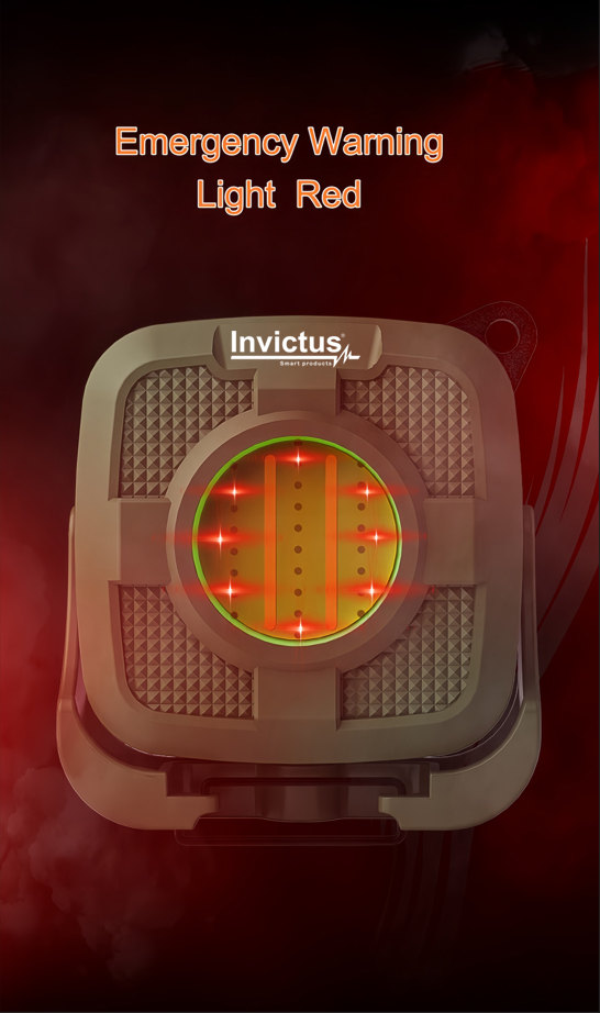 INVICTUS G300 ΜΙΝΙ ΕΠΑΝΑΦΟΡΤΙΖΟΜΕΝΟΣ ΦΑΚΟΣ LED 500LM ΜΕ ΤΡΙΠΟΔΟ 